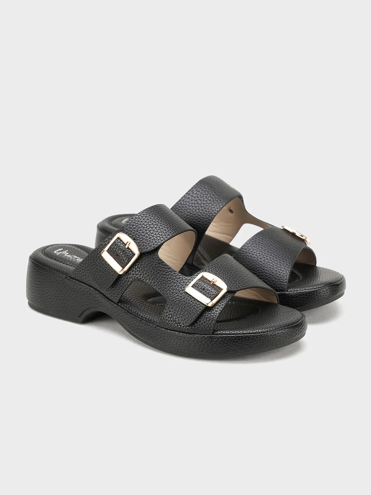 Womens "NILLDA" Trendy Buckle Slippers - Image 4