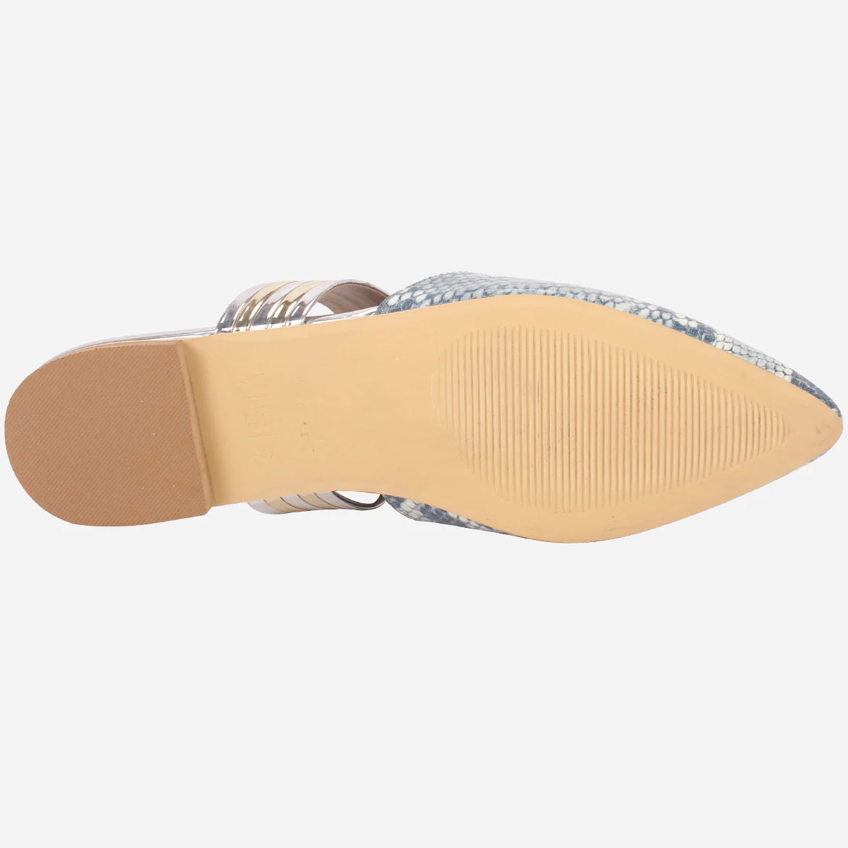 Womens "NISHA" Pointy Slide In Summer Flat Shoes - Image 6