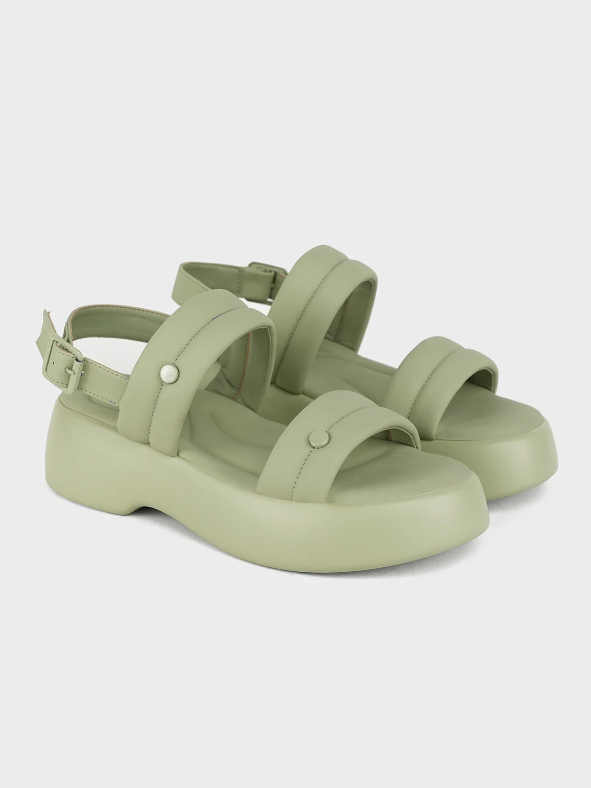 Womens "ONEOLE" Dual Strap Comfy Sandals - Image 2