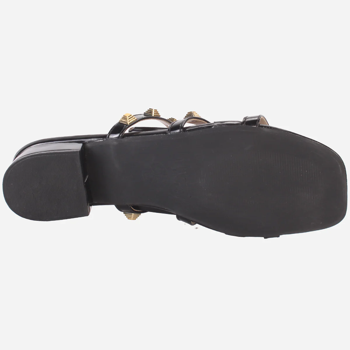 Womens "OZLEM" Decorated Block Heel Sandals - Image 5