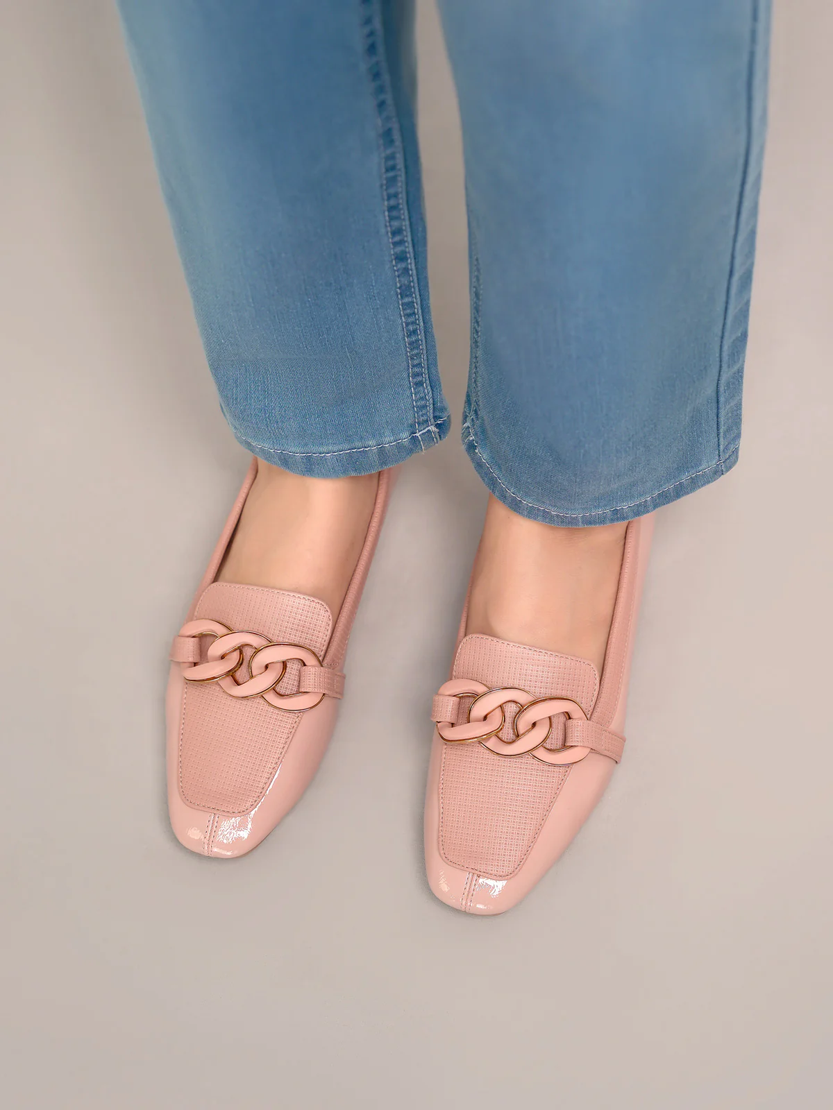 Womens "PINKIES" Slip on Casual Pumps - Image 3