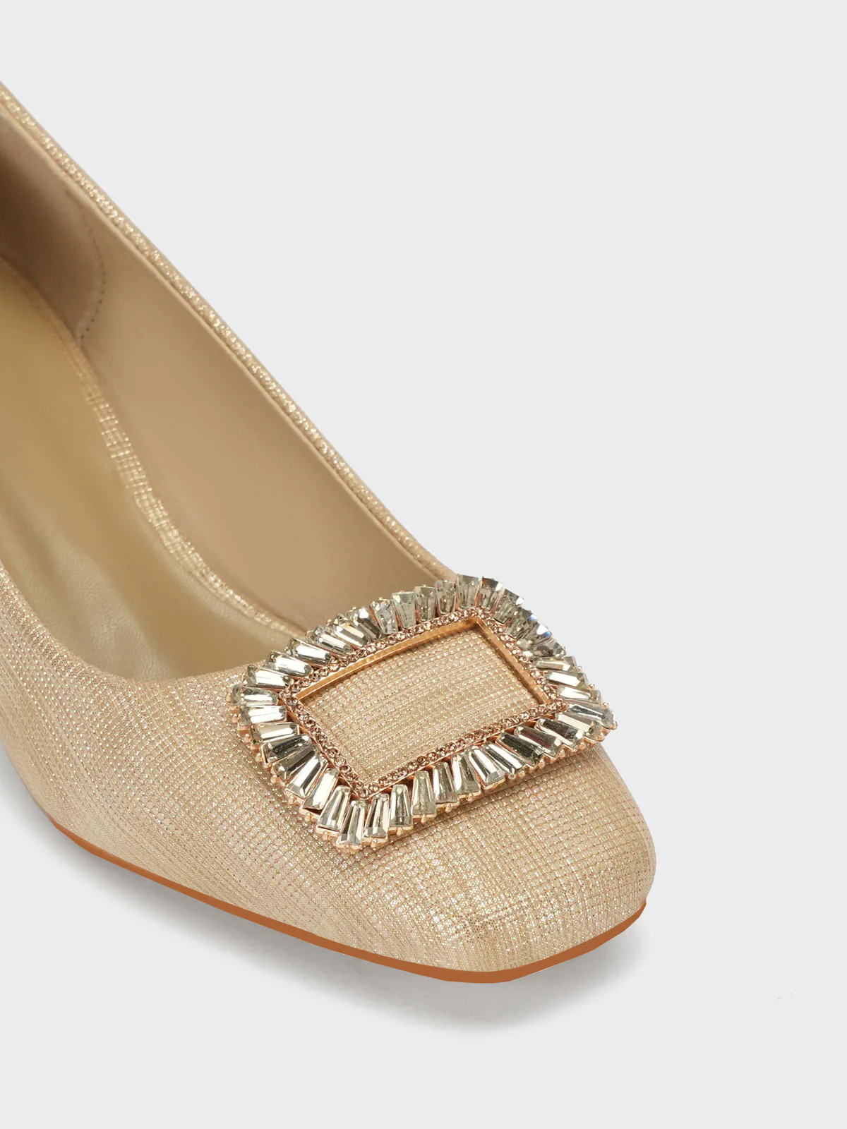 Women's "RAGNAR" Decorated Block Heel Courts - Image 4
