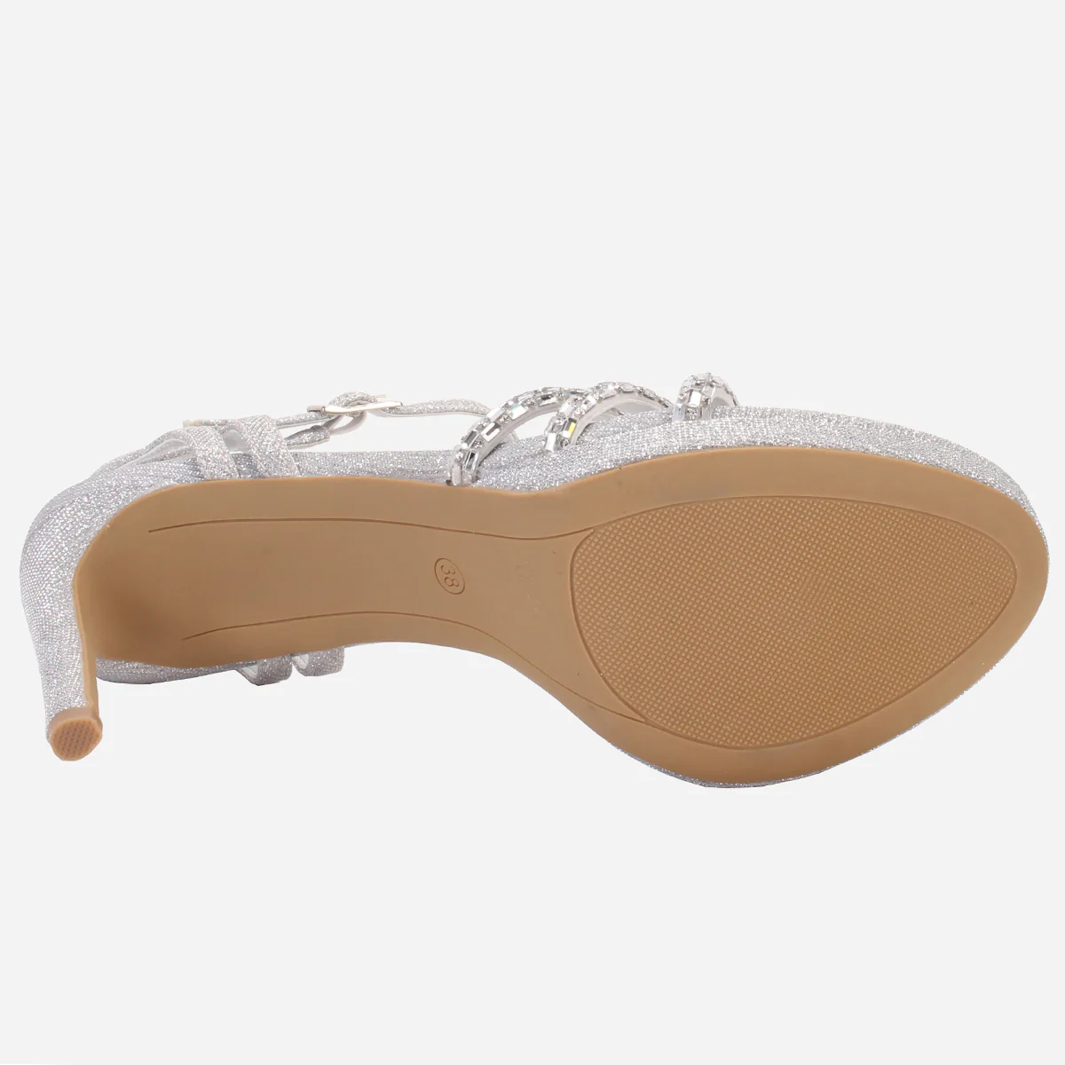 Women's "RAYYANA" Decorated Heeled Party Sandals - Image 5