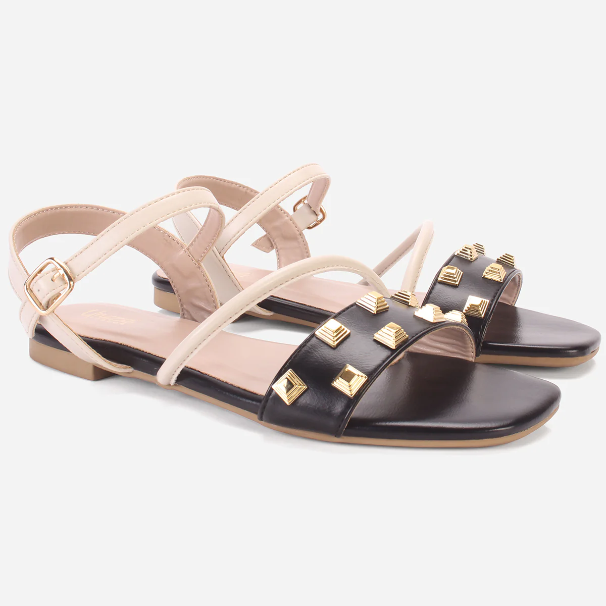 Women's "RHINOTA" Stud Detailing Sandals - Image 2