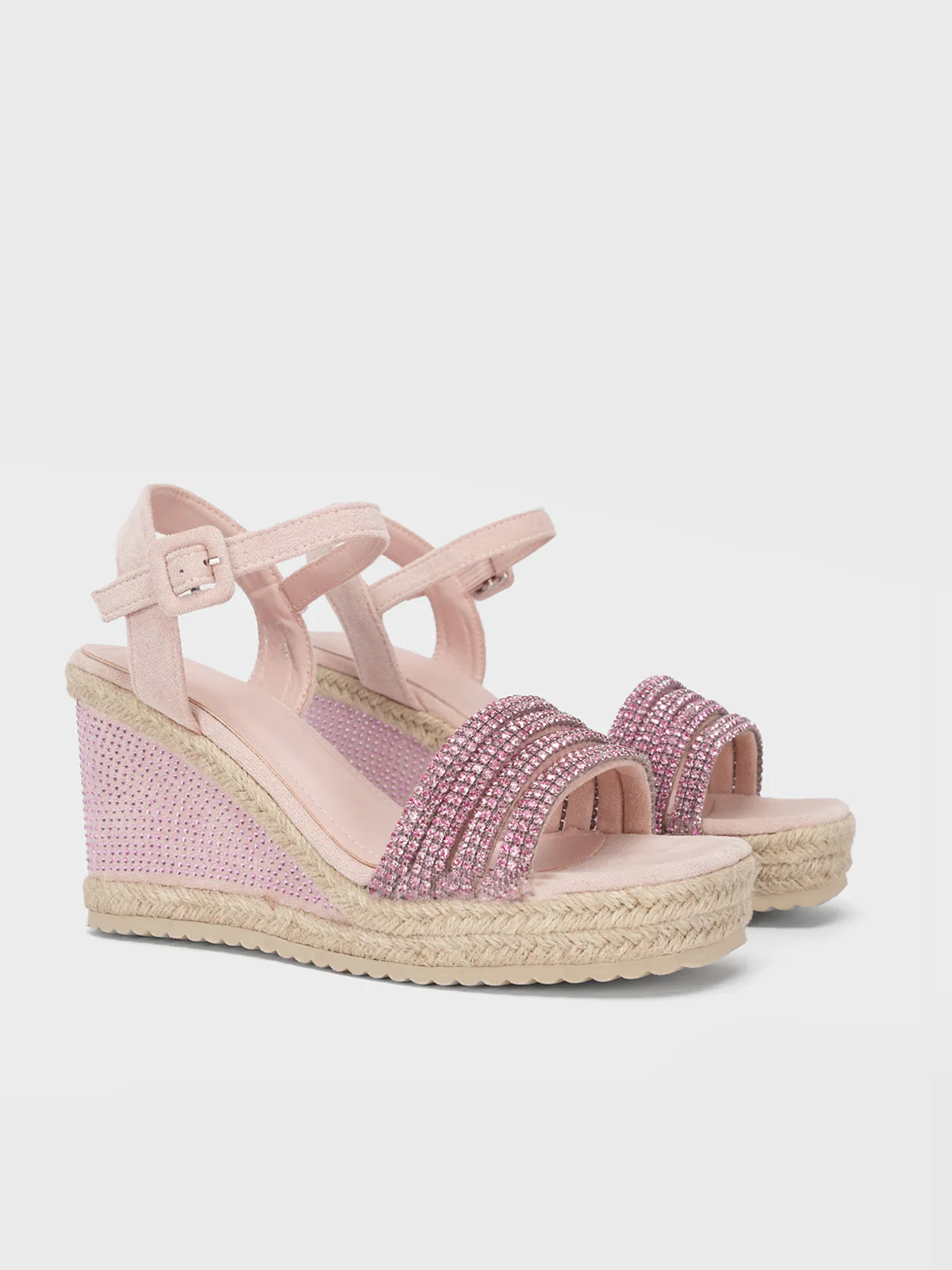 Womens "ROSINA" Wedge Comfy Sandals - Image 2