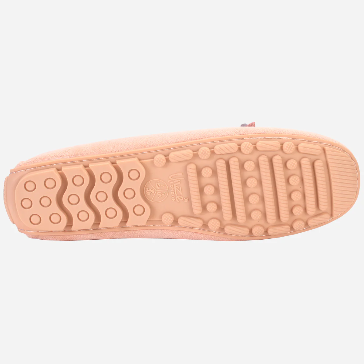 Womens "SEILY" Flat Comfy Slide In Moccasins - Image 5