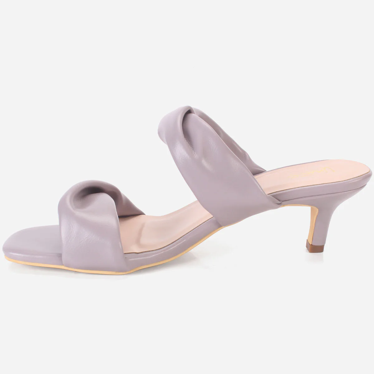 Womens "SHARITA" Dual Strap Slide In Sandals - Image 3