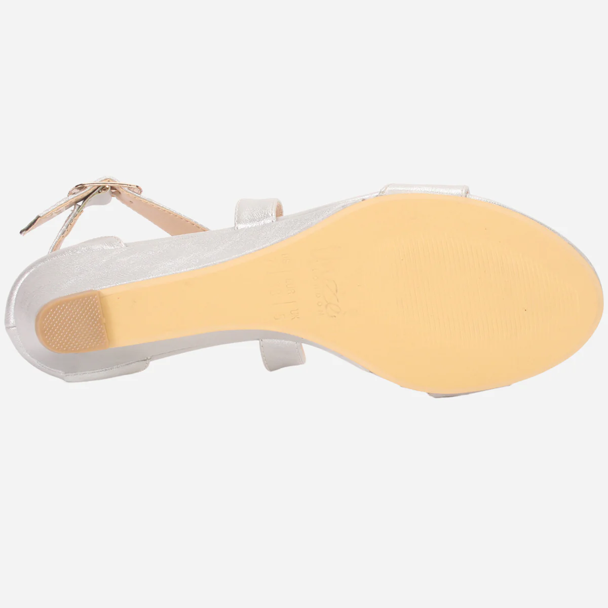 Womens "SHIETEL" Glittery Open Toe Summer Sandals - Image 5