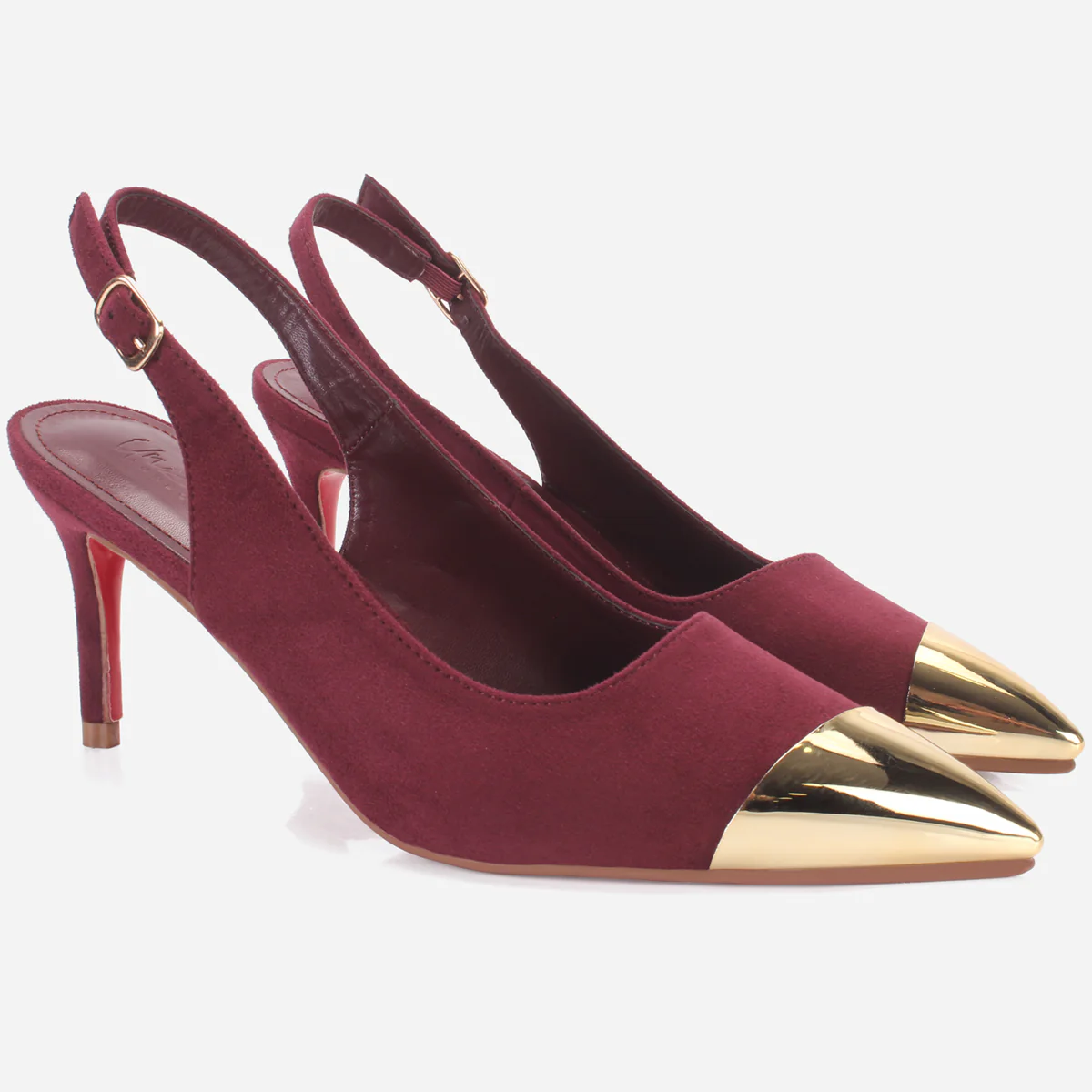 Women's "SILVIA" Decorated Toe Party Heeled Sandals - Image 2