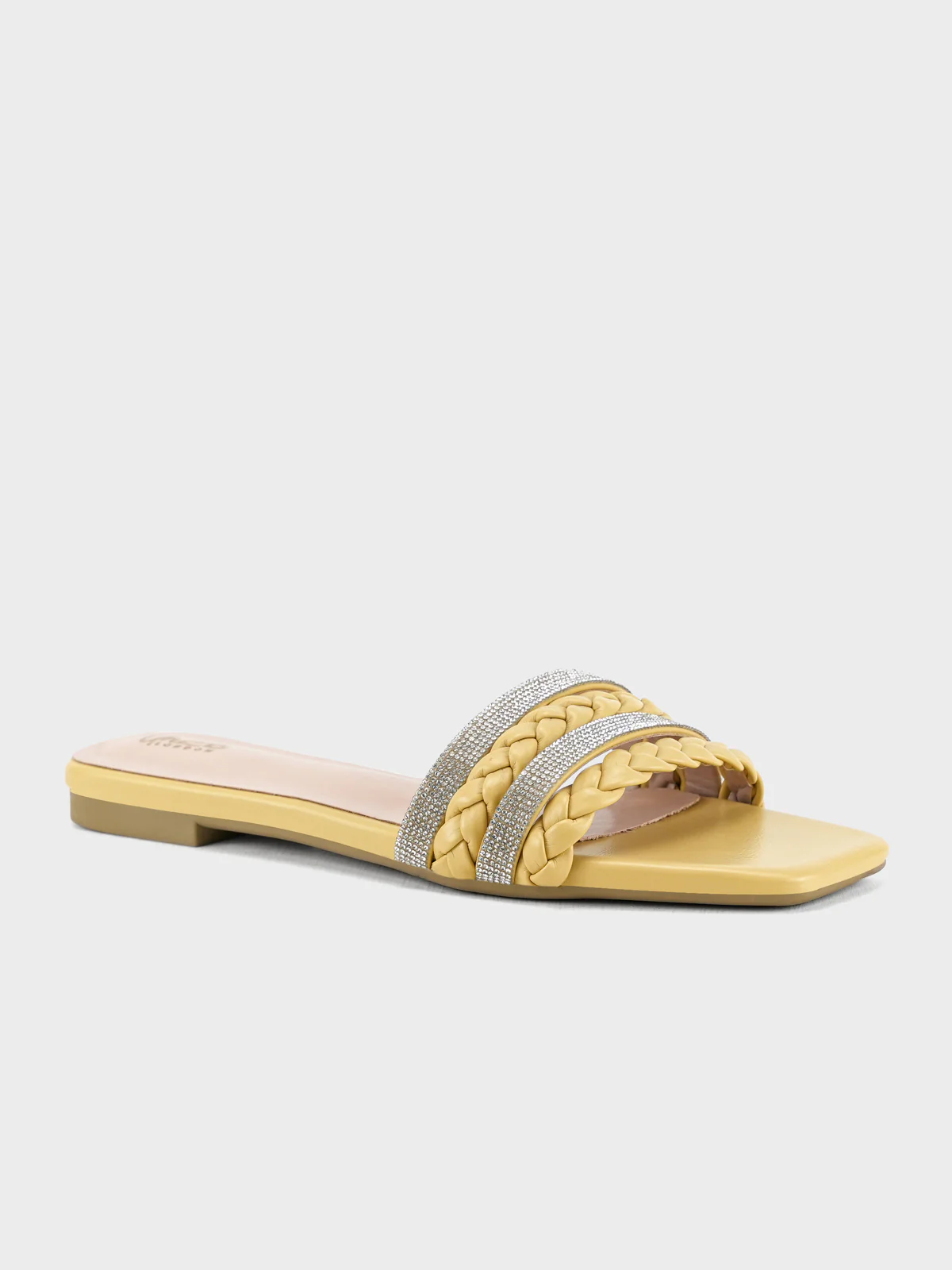 Womens "STEPCHIC" Flat Casual Slippers - Image 2