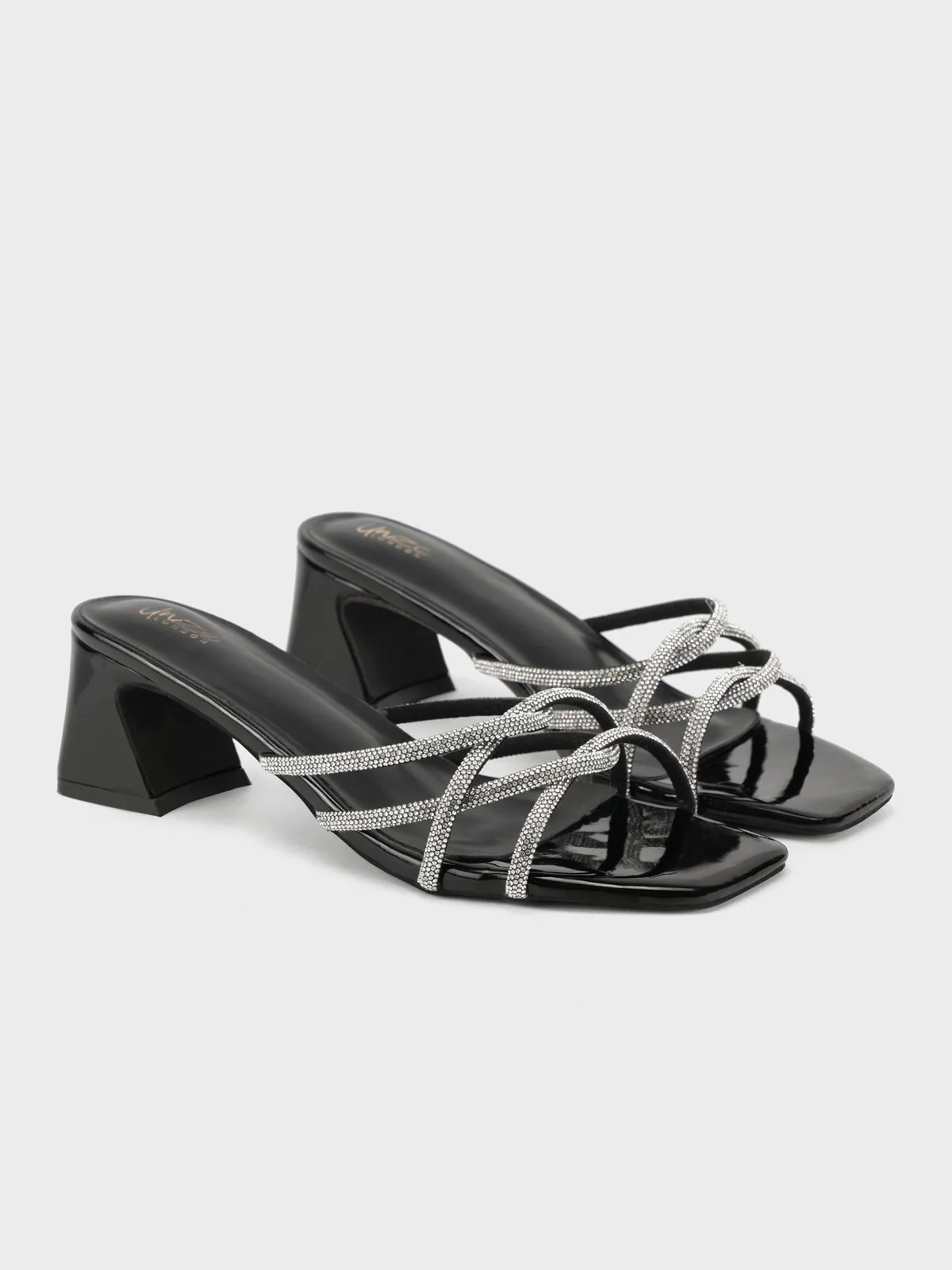 Womens "STRIDE" Block Heeled Sandals - Image 2
