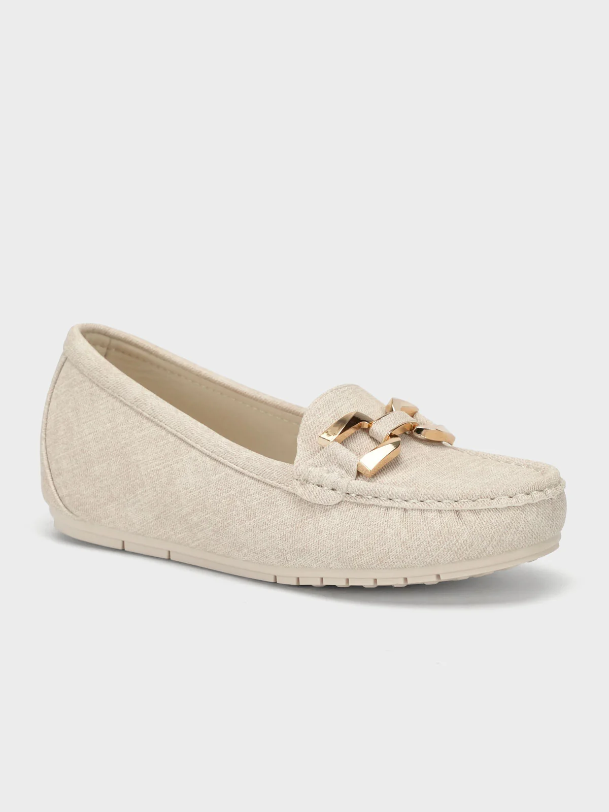 Womens "SUTARA" Comfy Buckle Moccasins - Image 2