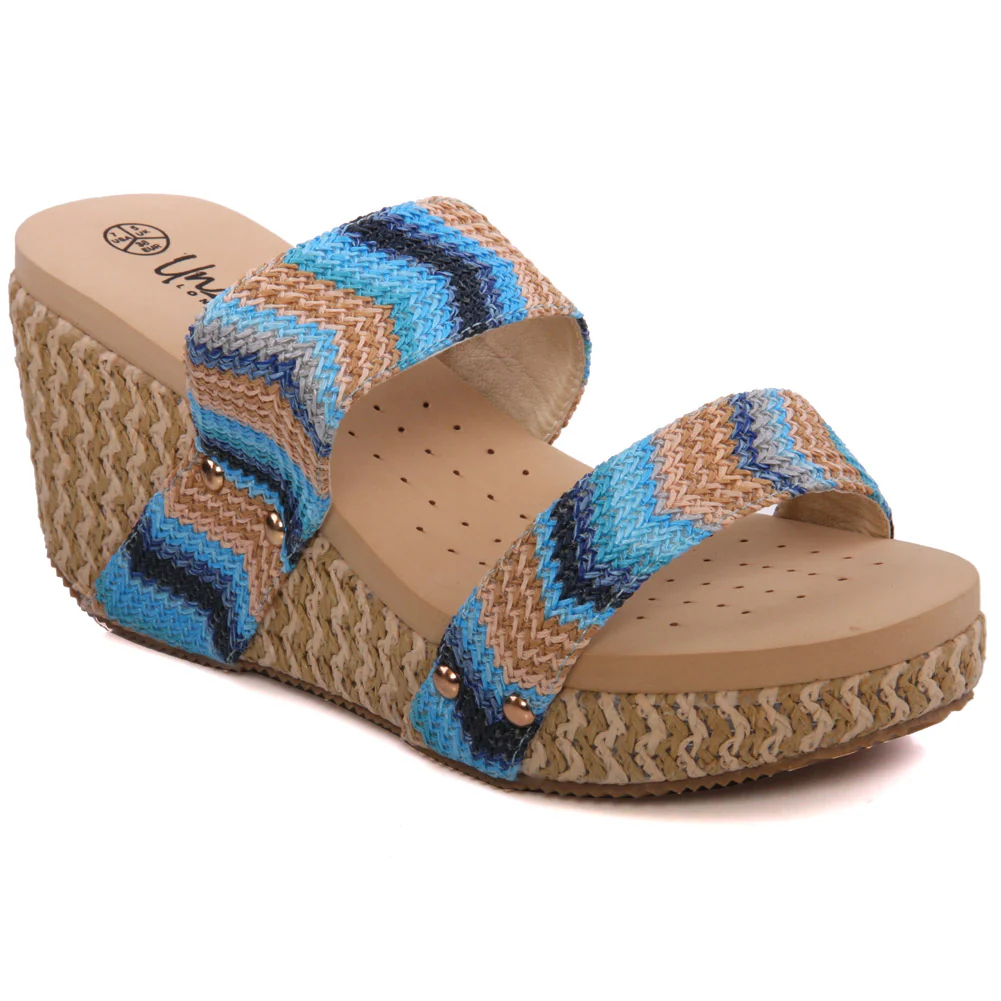 Womens āTantumā Summer Wedge Slippers