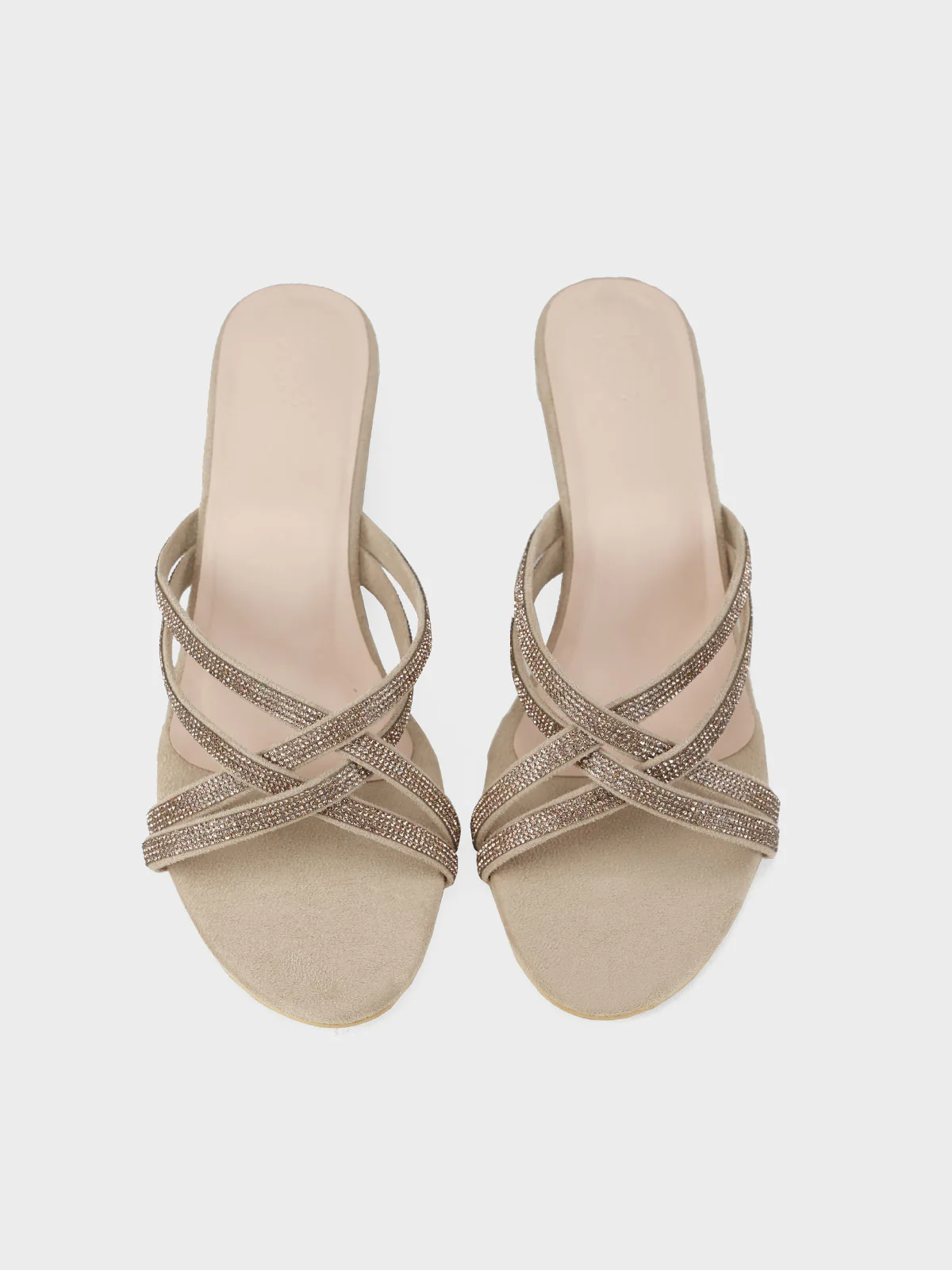 Womens "TOMEDUS" Cross Over Wedge Sandals - Image 5