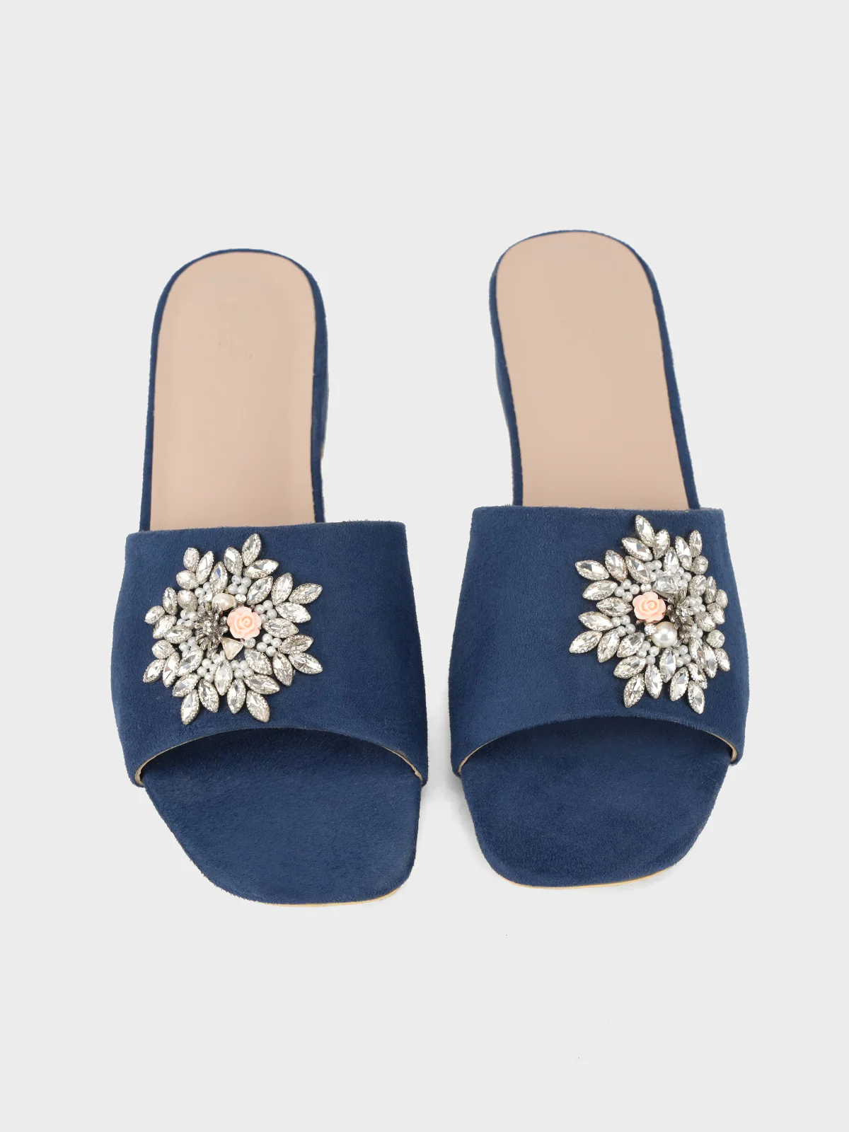 Women's "UMBRIEL" Decorated Slip On Sandals - Image 5