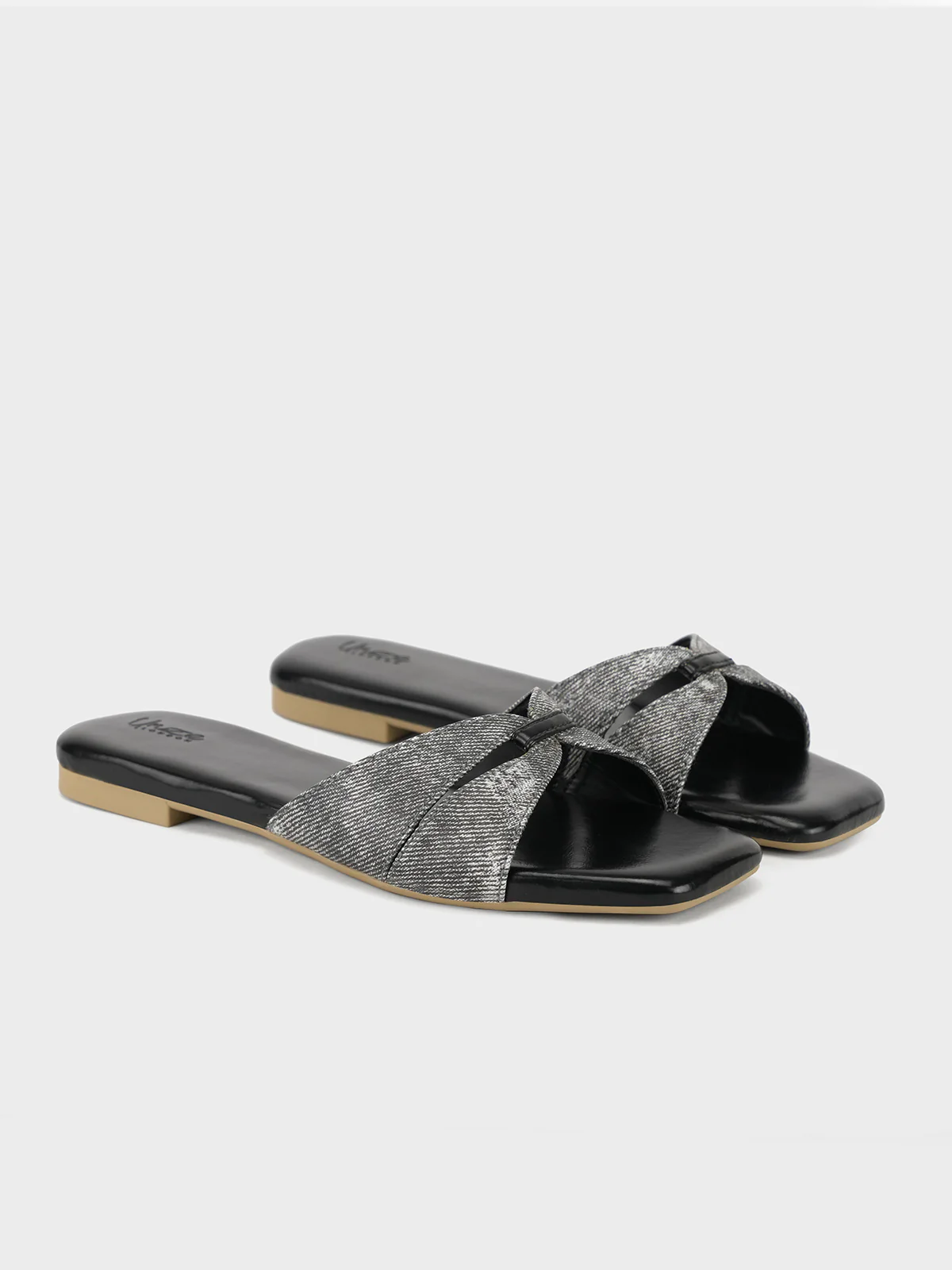 Womens "URBANM" Classic Flat Slippers - Image 4
