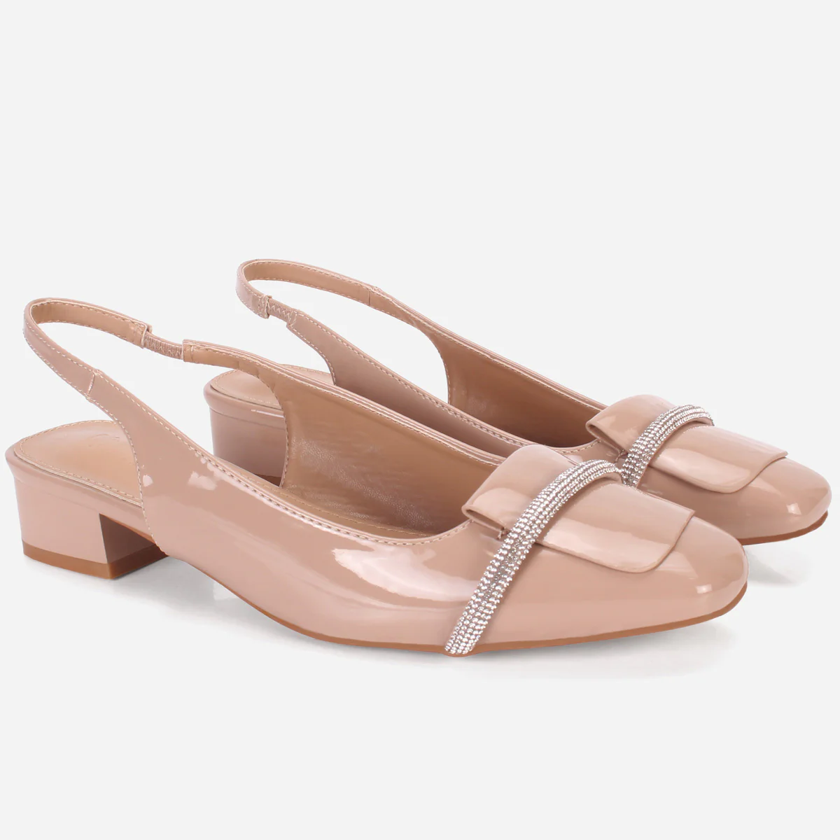 Womens "VALIDIE" Stylish Block Heel Sandals - Image 2
