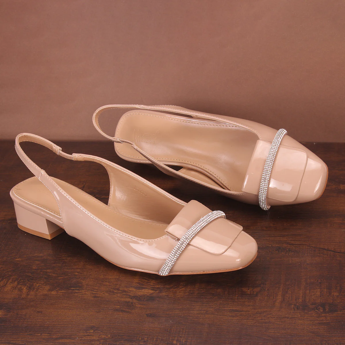 Womens "VALIDIE" Stylish Block Heel Sandals - Image 6