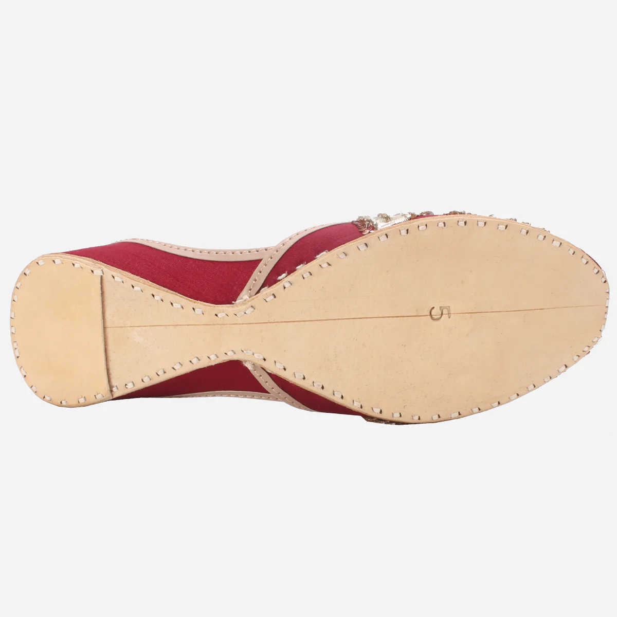 Women's "VALMAI" Embellished Stylish Khussa - Image 5