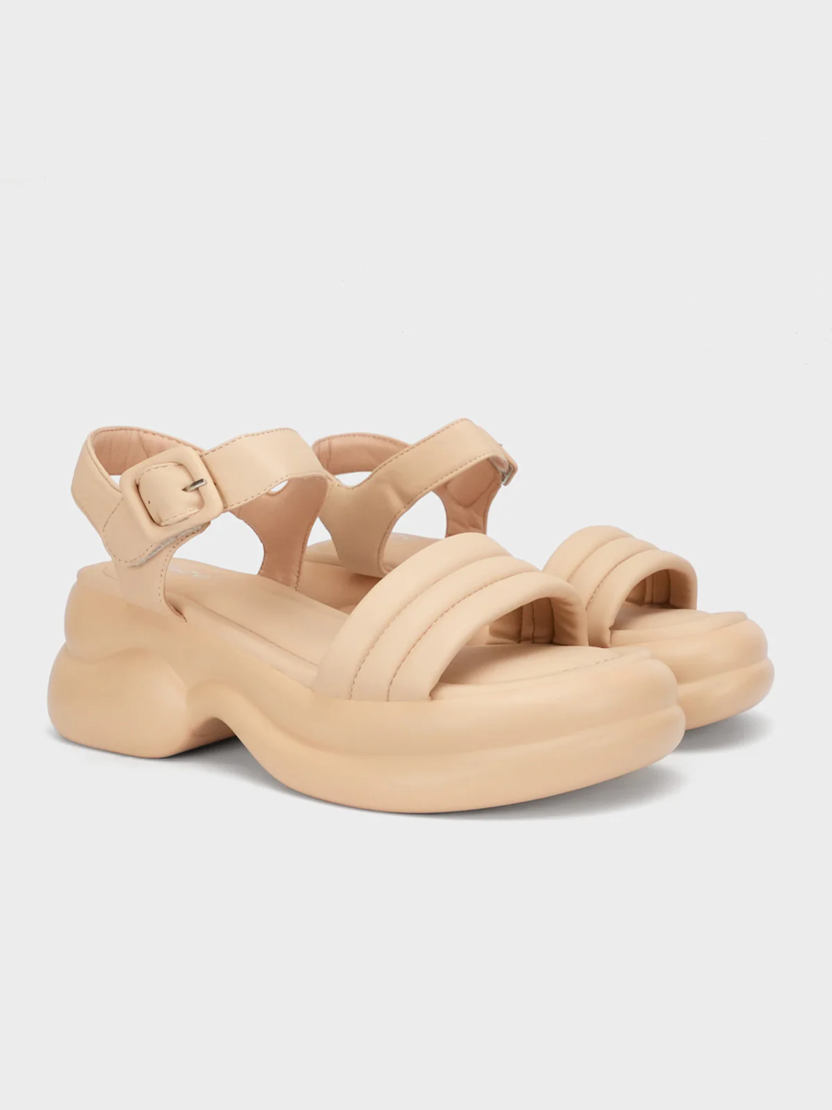 Womens "VEDA" Platform Sole Sandals - Image 2