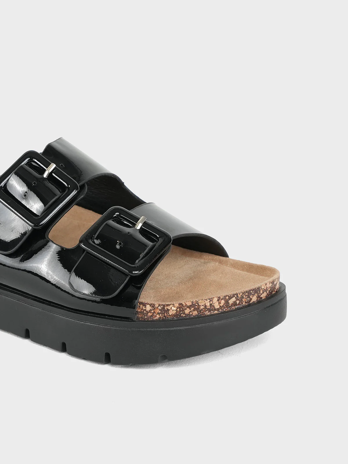 Women's "WAIOLA" Buckled Open Toe Slippers UK Size 3-8 - Image 6
