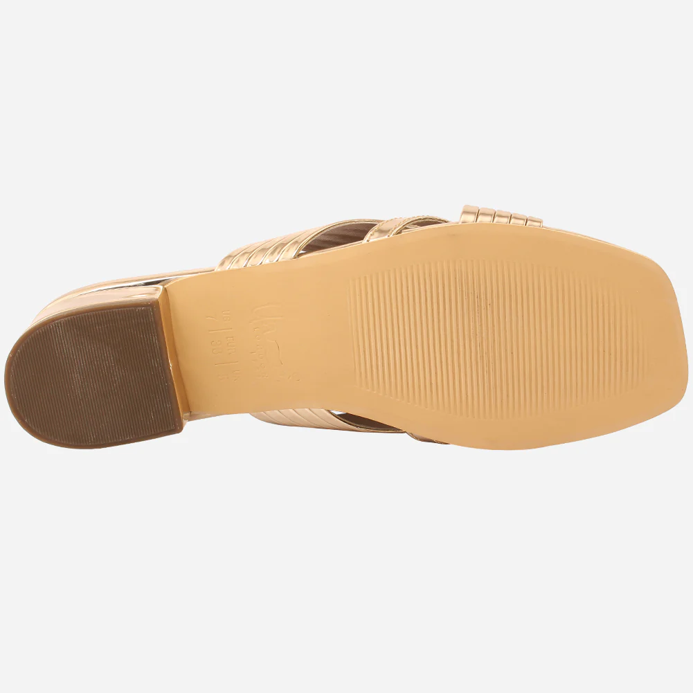 Womens "ZEEQ" Stripy Everyday Slip-ons Shoes - Image 5