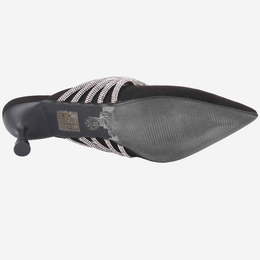Women's "ZITA" Pointed Slide In Sandals - Image 5
