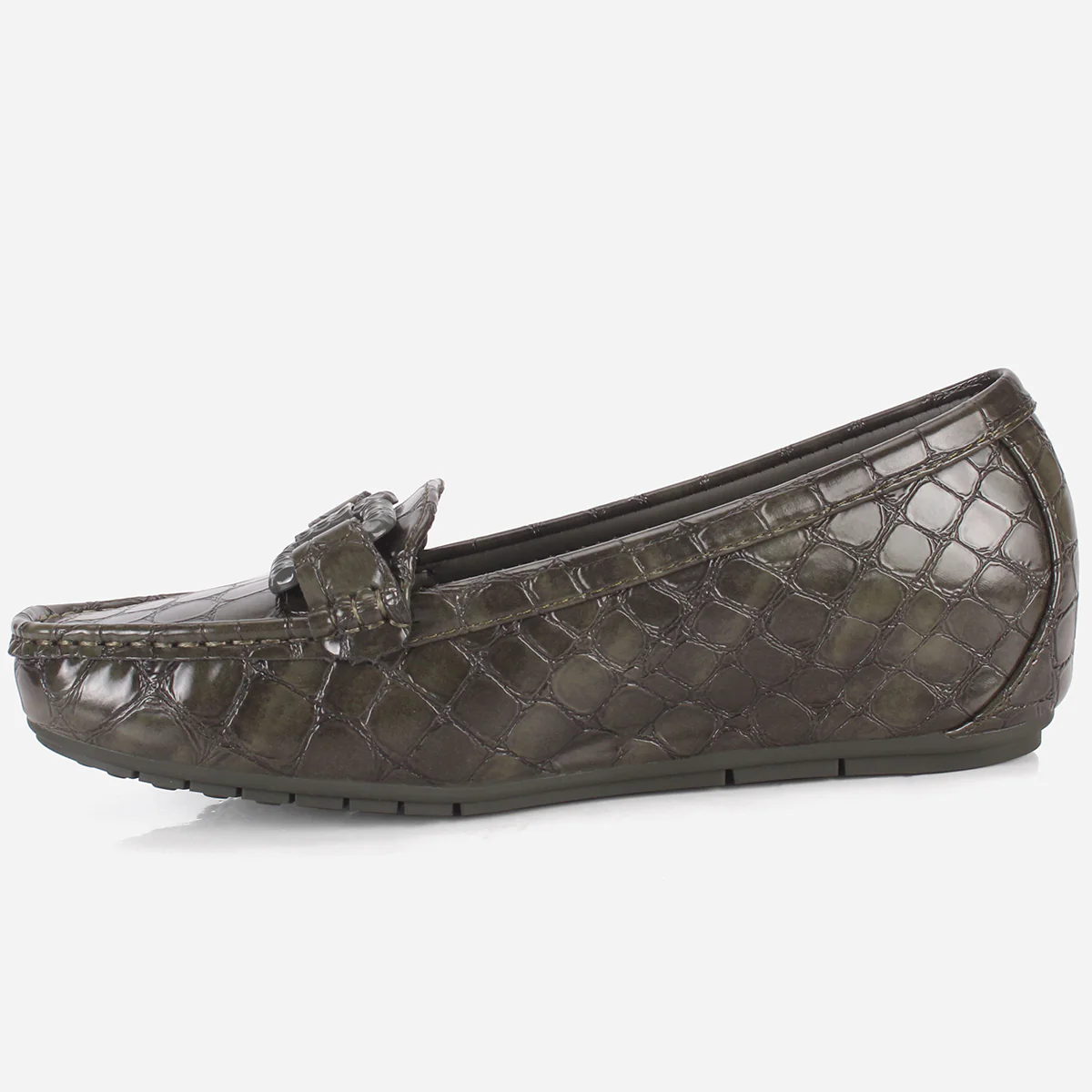 Women's "ZULIRA" Low Wedge Moccasins - Image 3
