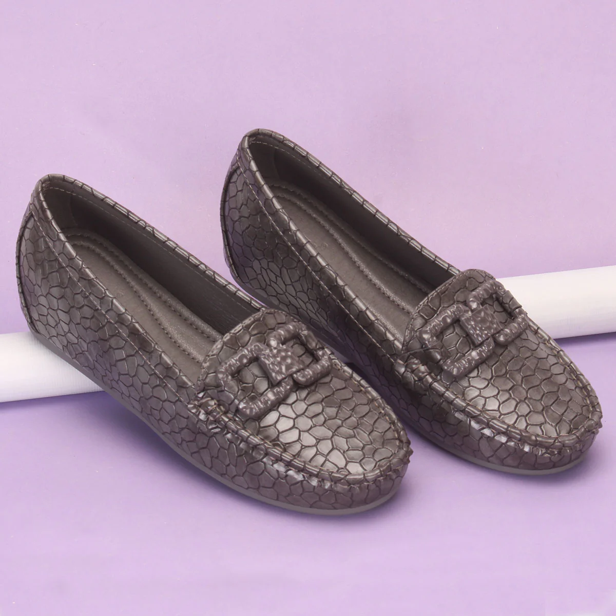 Women's "ZULIRA" Low Wedge Moccasins - Image 6