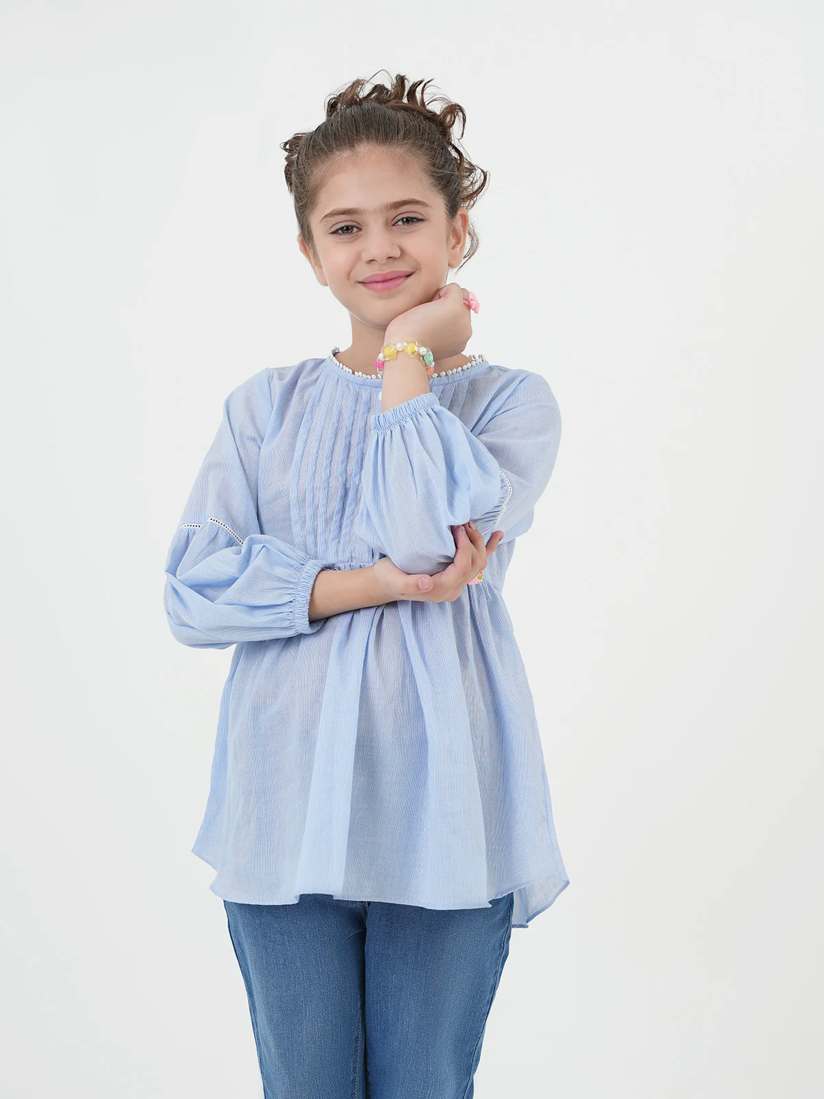 "ZAREK" Stylish Regular Fit Cotton Top - Image 2