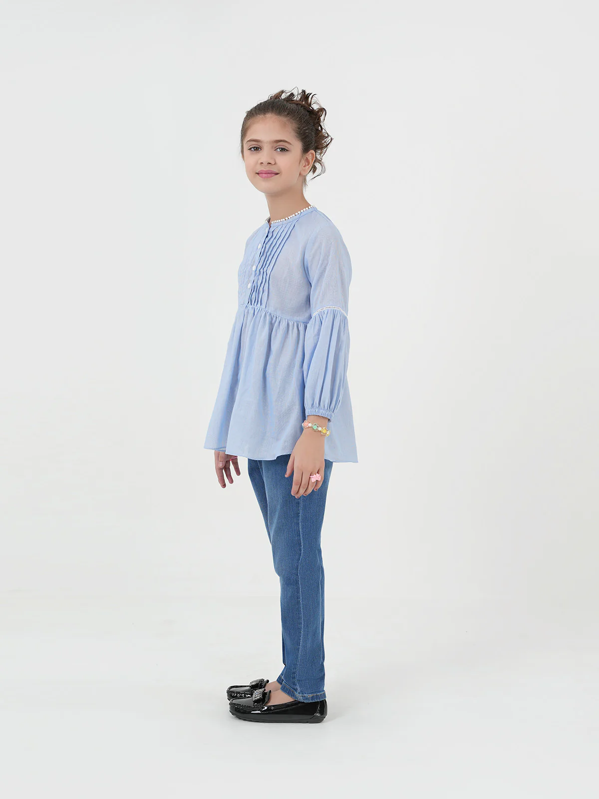 "ZAREK" Stylish Regular Fit Cotton Top - Image 3