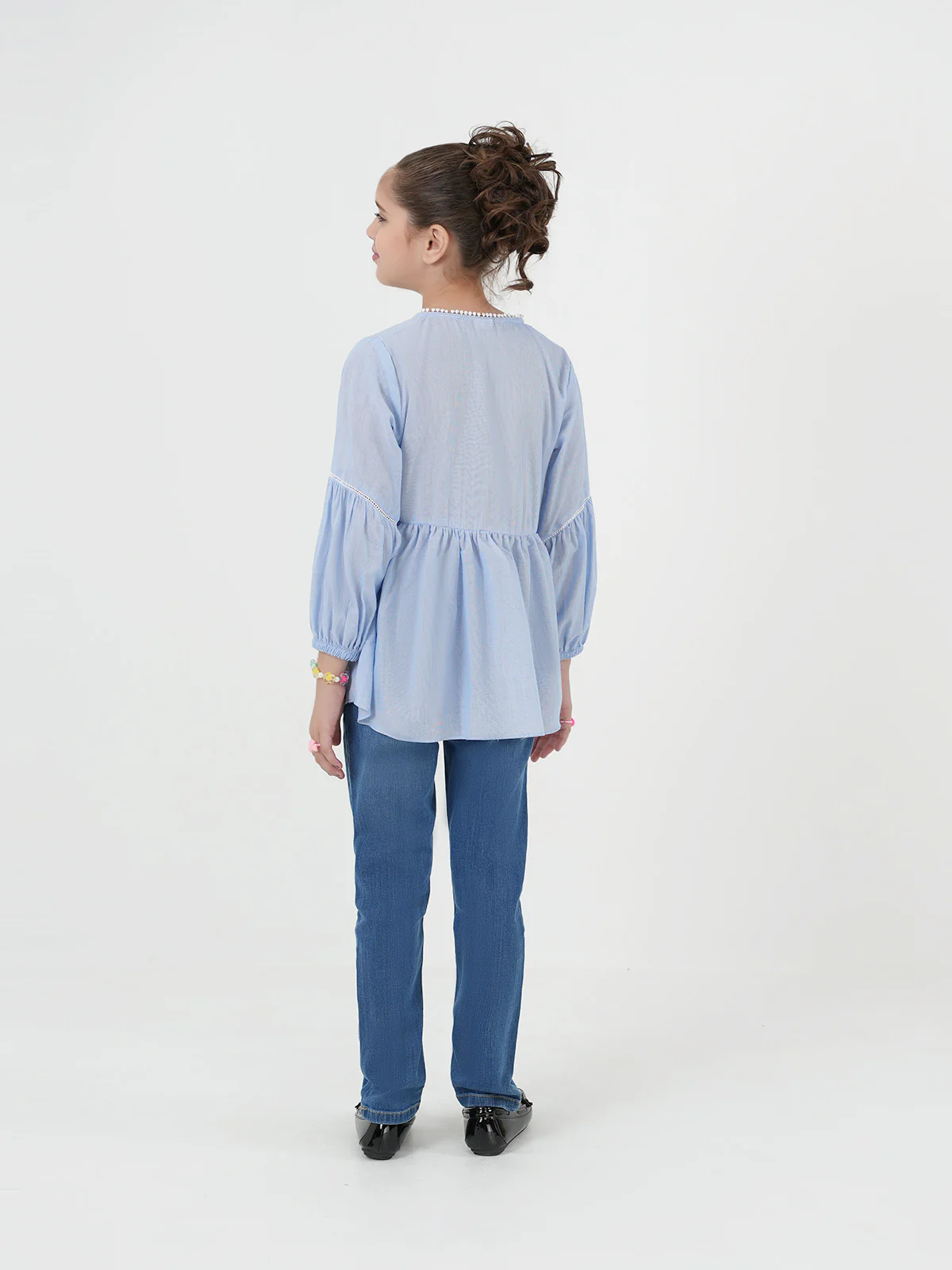 "ZAREK" Stylish Regular Fit Cotton Top - Image 4