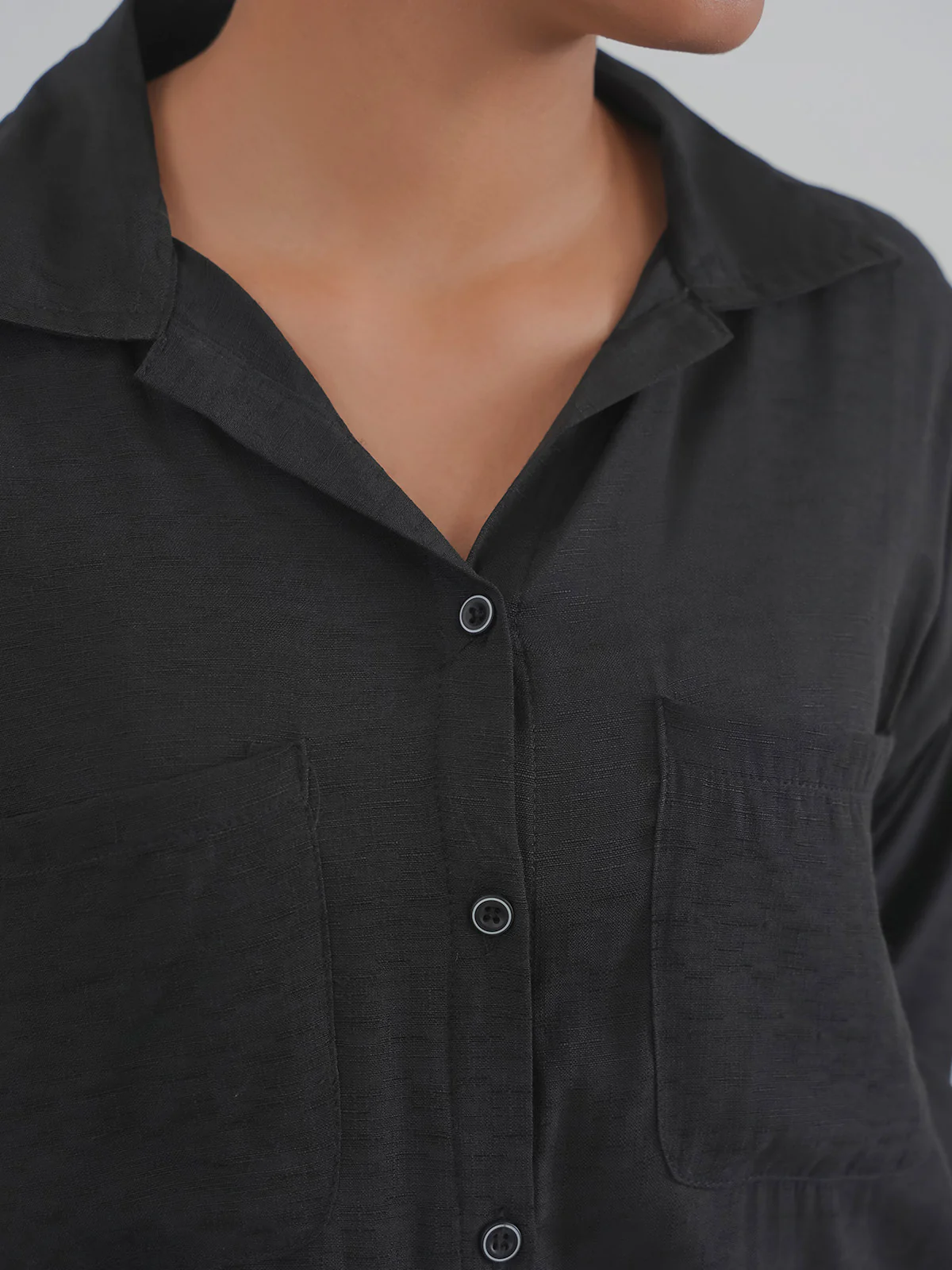 "ZEYXOR" Basic Regular Cotton Top - Image 3