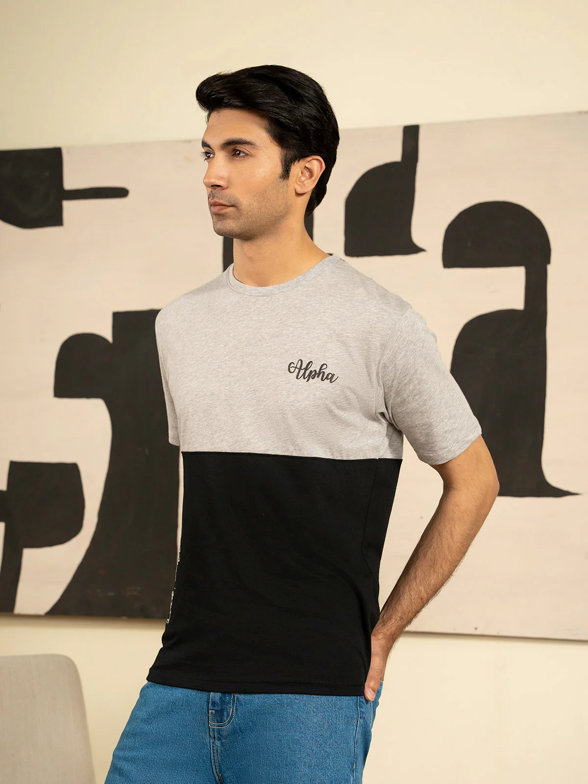 "ZOXTAYH" Excellent Regular Fit T-Shirt - Image 3